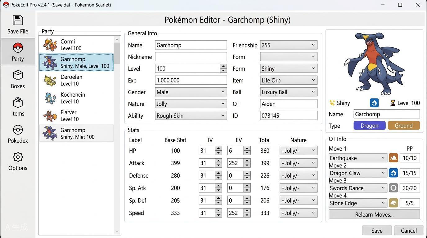PKHeX Screenshot